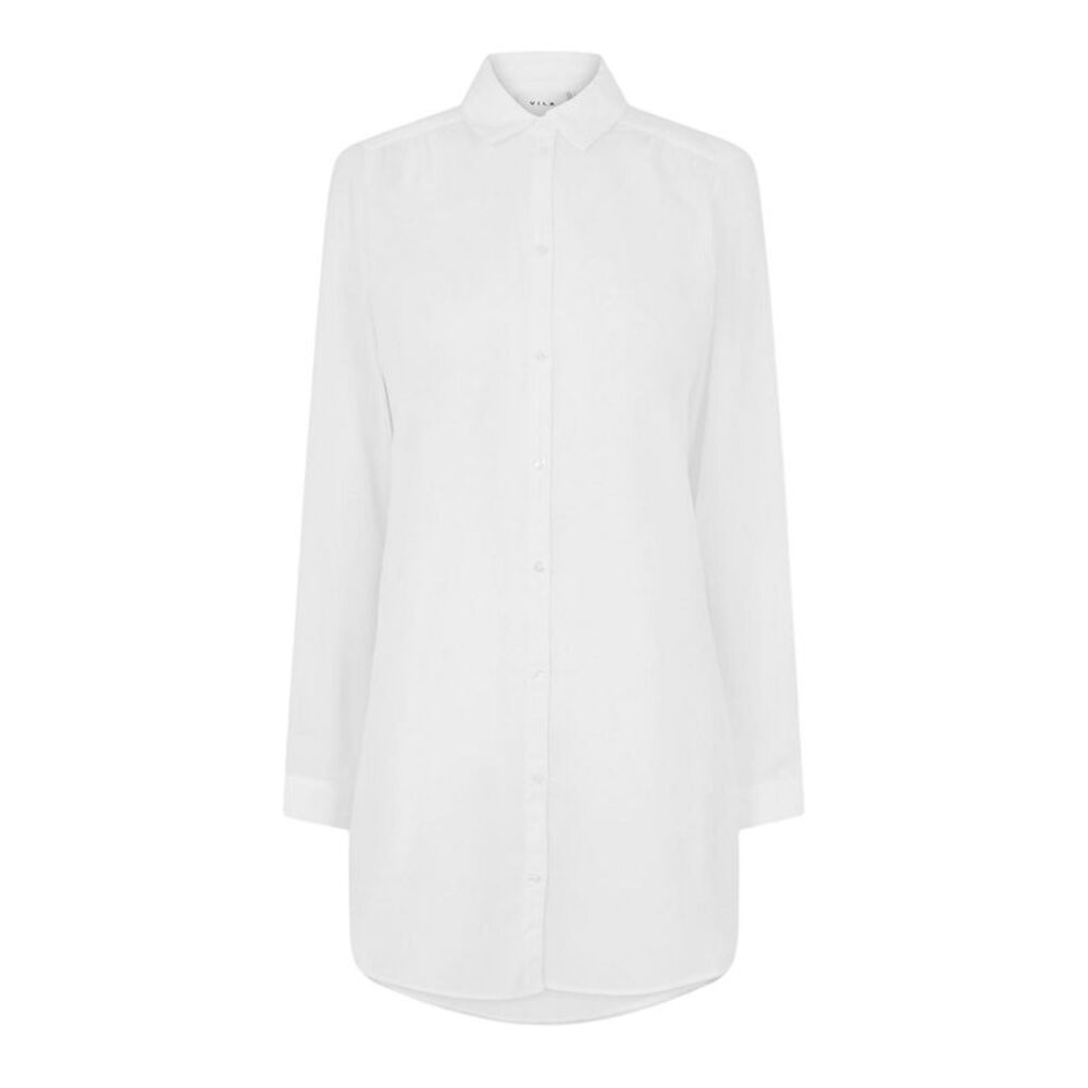 Vila Womens/Ladies Vilucy Regular Long-Sleeved Blouse / Snow White